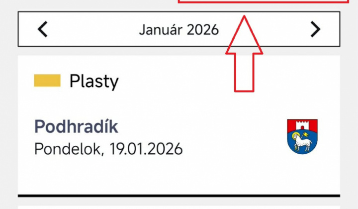 6. fotografia fotogalérie Aktuality / Obrázkový návod k prihláseniu sa do systému individuálneho váženia odpadov. - video