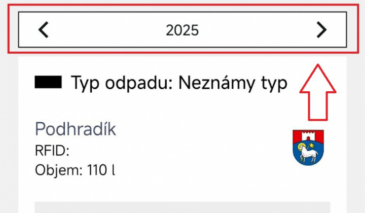 8. fotografia fotogalérie Aktuality / Obrázkový návod k prihláseniu sa do systému individuálneho váženia odpadov. - video