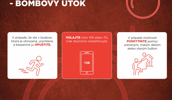Fotka - Ako postupovať pri BOMBOVOM ÚTOKU