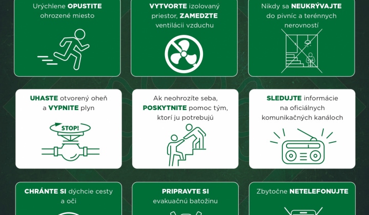 Fotka - Ako postupovať pri ÚNIKU NEBEZPEČNÝCH CHEMICKÝCH LÁTOK