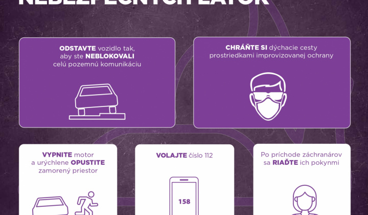 Fotka - Ako postupovať pri DOPRAVNEJ NEHODE SPOJENEJ S ÚNIKOM NEBEZPEČNÝCH LÁTOK