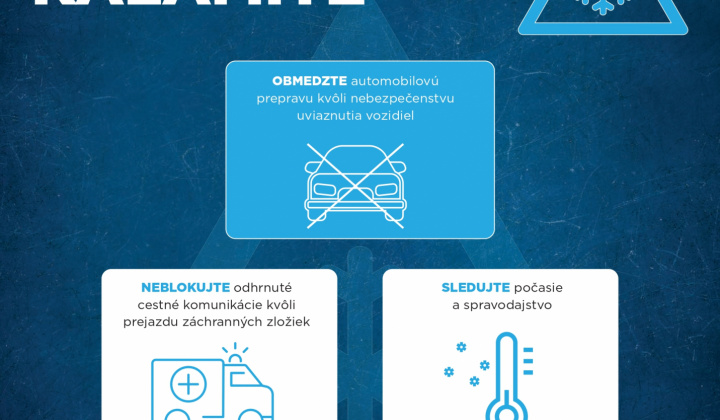 Fotka - Odporúčania pre občanov pri SNEHOVEJ KALAMITE