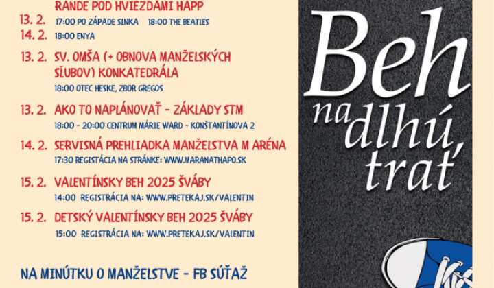 Fotka - Národný týždeň manželstva (NTM) 2025 v Prešove od 10.02.2025 do 16.02.2025