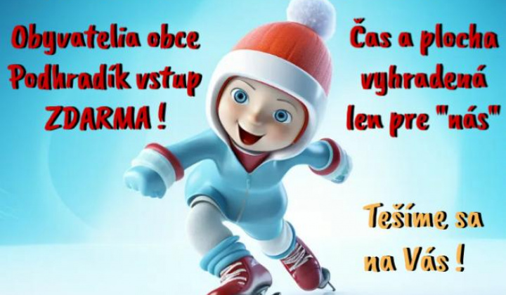 Fotka - Verejné korčuľovanie ľadová plocha ELBA 08.02.2025 /sobota o 15:30 hod