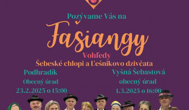 Fotka - Fašiangy a Vohľedy v obci Podhradík dňa 23.02.2025 /nedeľa o 15:00 hod