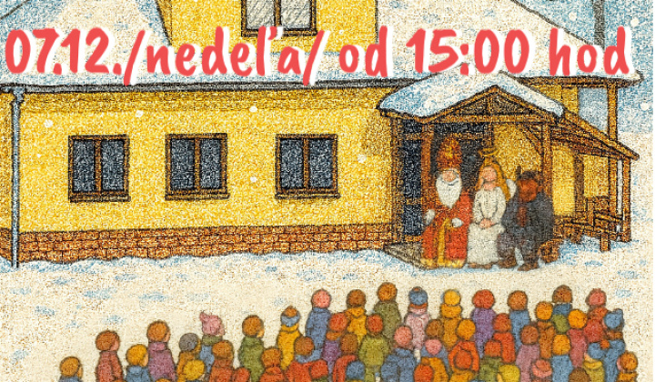 Fotka - Privítanie Sv. Mikuláša v obci Podhradík